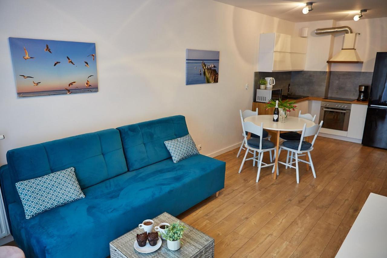 Apartamentyprzymorzu Baltycki Z Miejscem Postojowym I Ogrodkiem Kołobrzeg Εξωτερικό φωτογραφία
